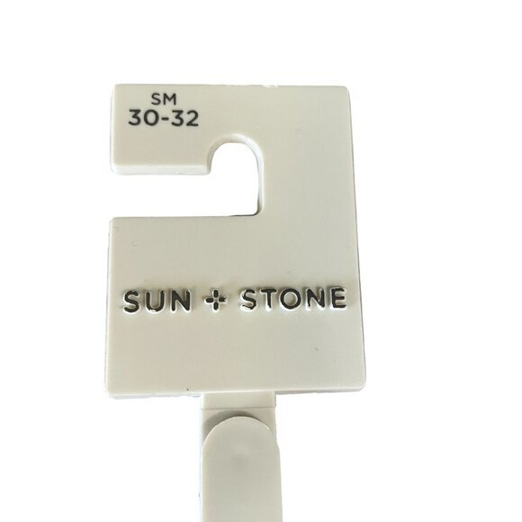 Sun And Stone Black Leather Belt Copper Buckle Western Cowboycore Vintage Style - Picture 7 of 8